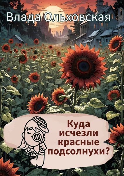 Обложка книги  «Куда исчезли красные подсолнухи?»