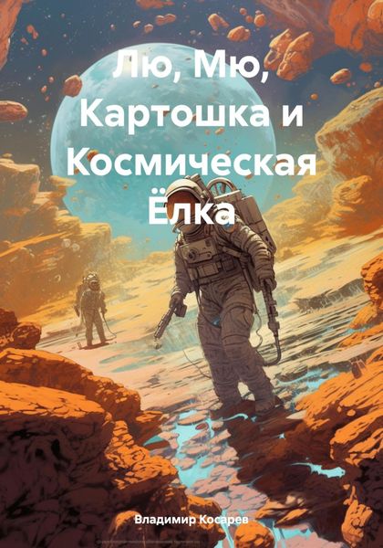 Обложка книги  «Лю, Мю, Картошка и Космическая Ёлка»