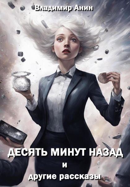 Обложка книги  «Десять минут назад и другие рассказы»