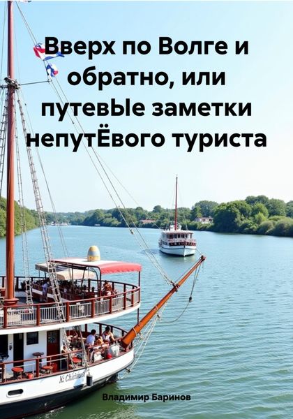 Обложка книги  «Вверх по Волге и обратно, или путевЫе заметки непутЁвого туриста»
