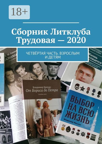 Обложка книги «Сборник Литклуба Трудовая – 2020. Четвёртая часть. Взрослым и детям»