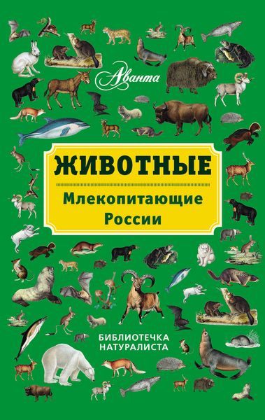Обложка книги «Животные. Млекопитающие России»