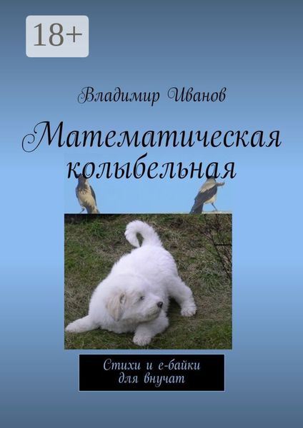 Обложка книги  «Математическая колыбельная. Стихи и е-байки для внучат»