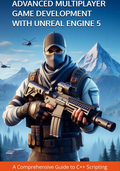 Обложка книги  «Advanced Multiplayer Game Development with Unreal Engine 5: A Comprehensive Guide to C++ Scripting»