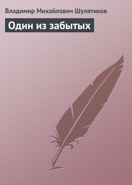 Обложка книги  «Один из забытых»
