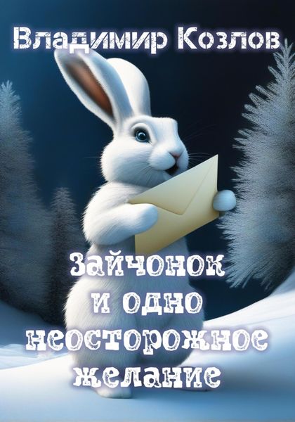 Обложка книги  «Зайчонок и одно неосторожное желание»