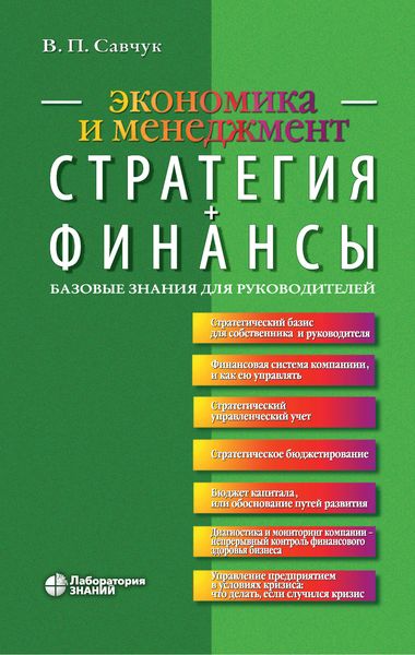 Обложка книги  «Стратегия + Финансы»