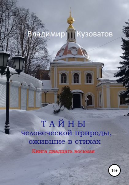 Обложка книги  «Тайны человеческой природы, ожившие в стихах. Книга двадцать восьмая»