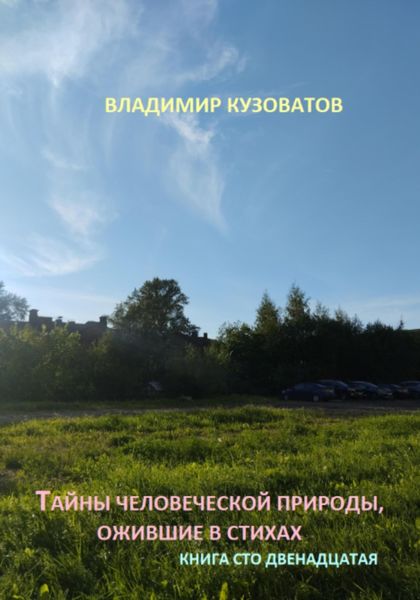 Обложка книги  «Тайны человеческой природы, ожившие в стихах. Книга сто двенадцатая»