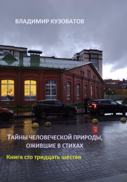 Обложка книги  «Тайны человеческой природы, ожившие в стихах. Книга сто тридцать шестая»