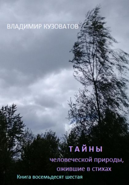 Обложка книги  «Тайны человеческой природы, ожившие в стихах. Книга восемьдесят шестая»