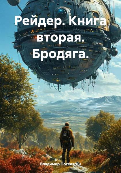 Обложка книги  «Рейдер. Книга вторая. Бродяга.»