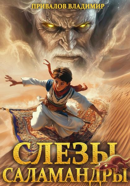 Обложка книги  «Слезы саламандры»