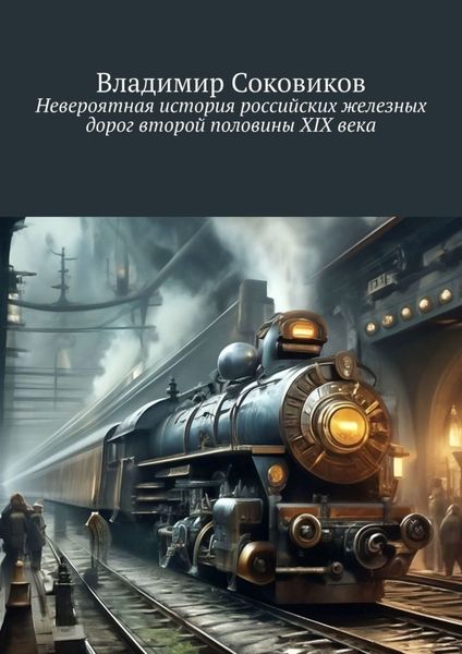 Обложка книги  «Невероятная история российских железных дорог второй половины XIX века»