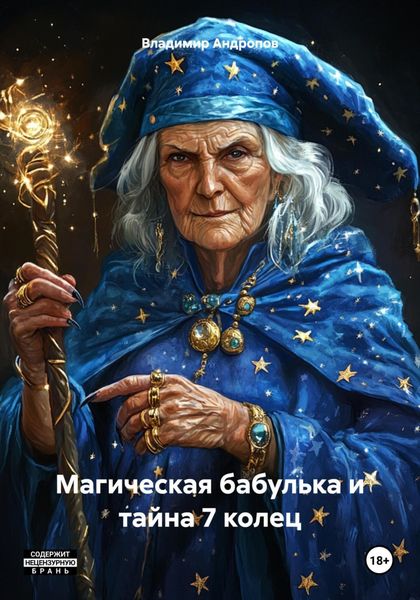 Обложка книги  «Магическая бабулька и тайна 7 колец»