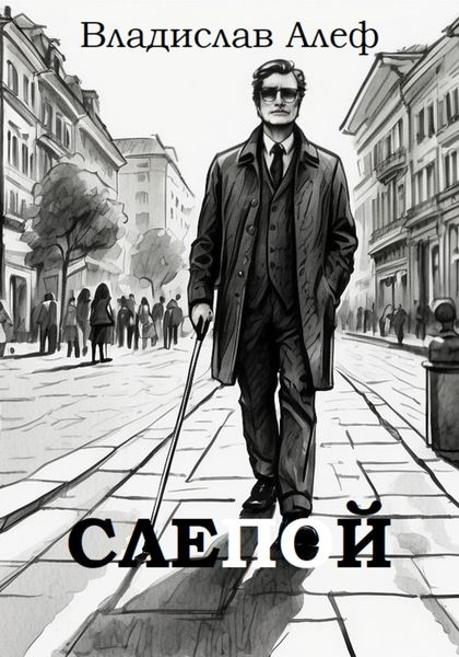 Обложка книги  «Слепой»