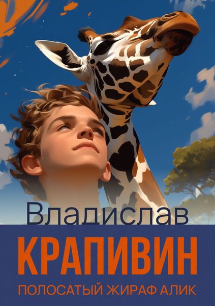 Обложка книги «Полосатый жираф Алик»