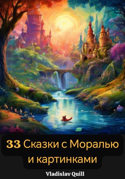 Обложка книги  «33 Сказки с Моралью и картинками»