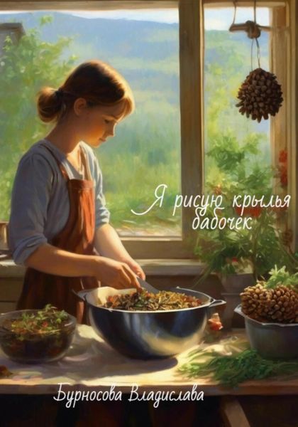 Обложка книги «Я рисую крылья бабочек»