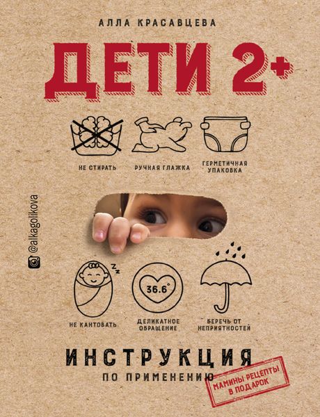 Обложка книги «Дети 2+. Инструкция по применению»