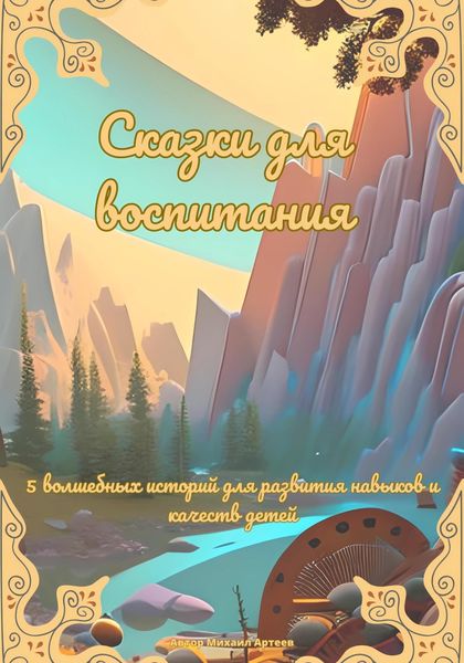 Обложка книги  «Сказки для воспитания. 5 волшебных историй для развития навыков и качеств детей»