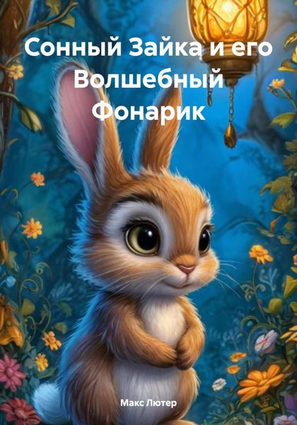Обложка книги  «Сонный Зайка и его Волшебный Фонарик»
