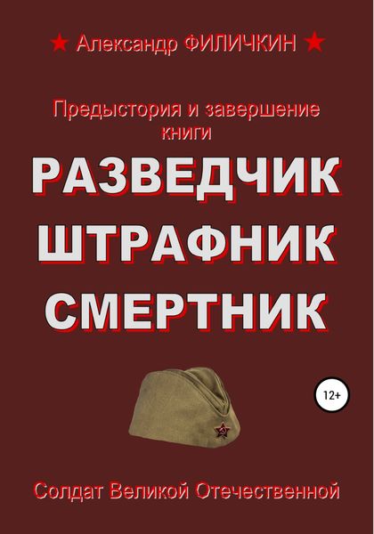 Обложка книги  «Предыстория и завершение книги «Разведчик, штрафник, смертник»»