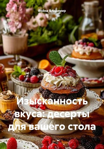Обложка книги  «Изысканность вкуса: десерты для вашего стола»
