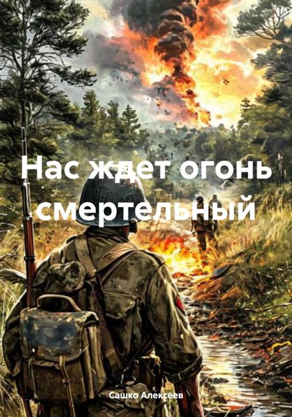 Обложка книги  «Нас ждет огонь смертельный»