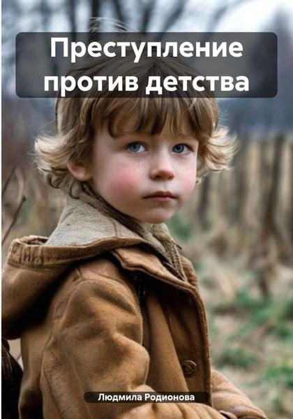 Обложка книги  «Преступление против детства»