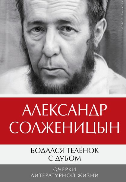 Обложка книги  «Бодался телёнок с дубом. Очерки литературной жизни. Том 1»