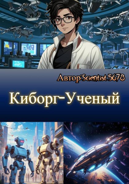 Обложка книги  «Киборг-Ученый»