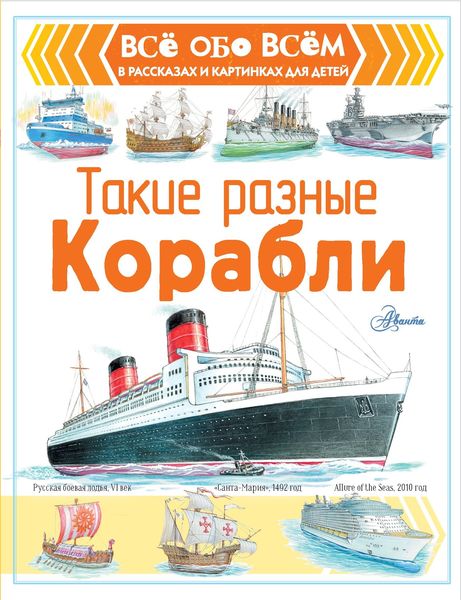 Обложка книги  «Такие разные корабли»