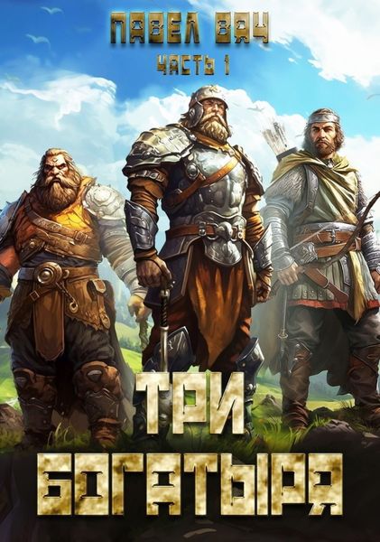 Обложка книги  «Три богатыря. Часть 1»