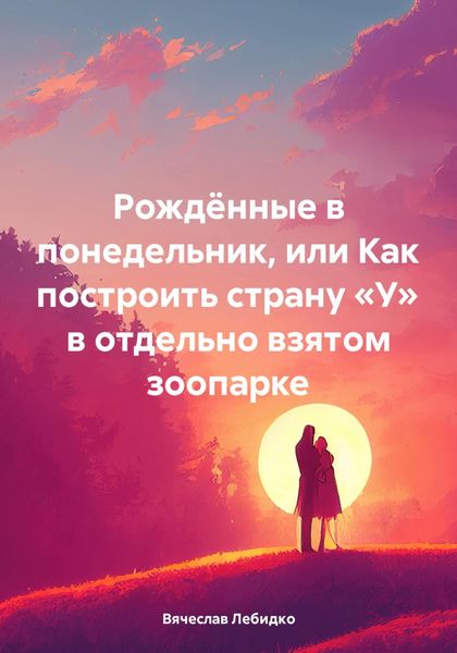 Обложка книги  «Рождённые в понедельник, или Как построить страну «У» в отдельно взятом зоопарке»