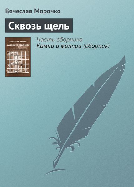 Обложка книги  «Сквозь щель»