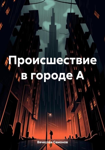 Обложка книги  «Происшествие в городе А»