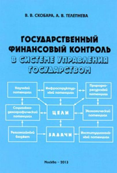 Обложка книги «Государственный финансовый контроль в системе управления государством»