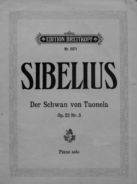 Обложка книги  «Der Schwan von Tuonela tuonelan joutsen»