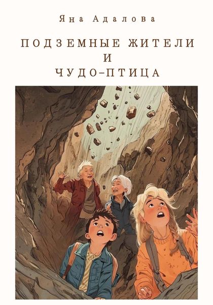 Обложка книги  «Подземные жители и чудо-птица»