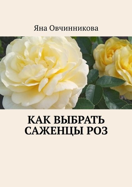 Обложка книги  «Как выбрать саженцы роз»