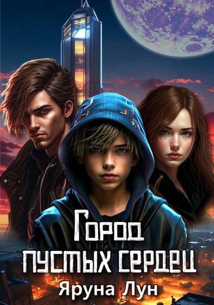 Обложка книги  «Город пустых сердец»