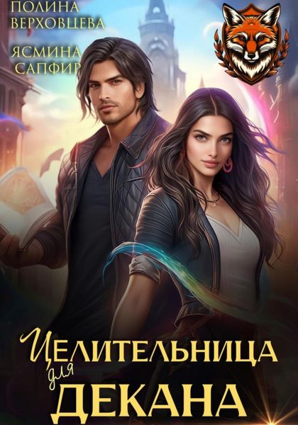 Обложка книги «Целительница для декана»