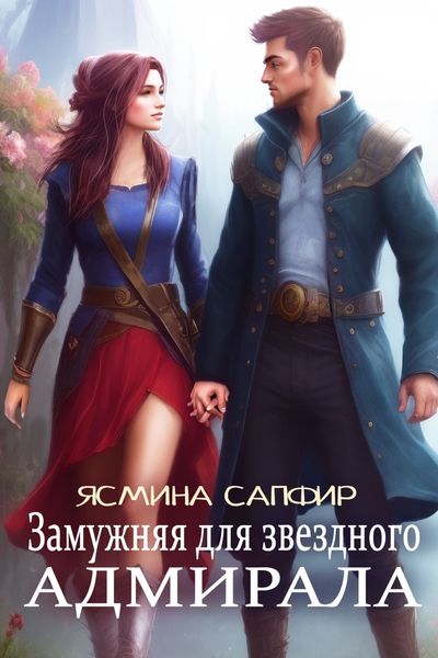 Обложка книги  «Замужняя для звездного адмирала»