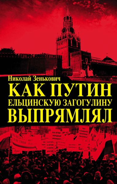 Обложка книги  «Как Путин ельцинскую загогулину выпрямлял»