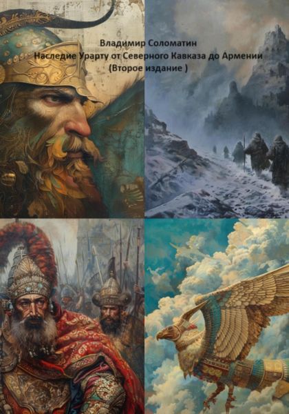 Обложка книги  «Наследие Урарту от Северного Кавказа до Армении (Второе издание)»