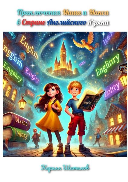 Обложка книги  «Приключения Маши и Макса в Стране Английского Языка»