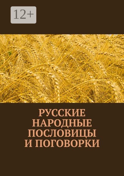 Обложка книги  «Русские народные пословицы и поговорки»