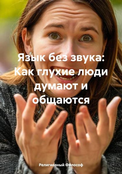 Обложка книги  «Язык без звука: Как глухие люди думают и общаются»