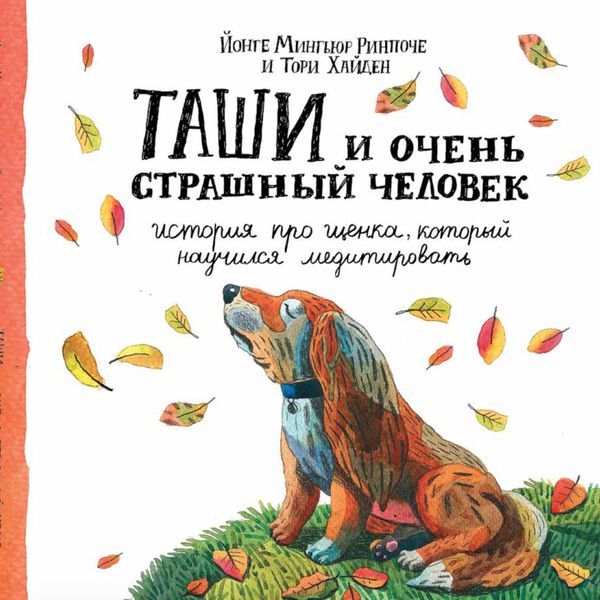 Обложка книги «Таши и Очень Страшный Человек. История про щенка, который научился медитировать»